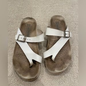 Mephisto white sandals size 38
